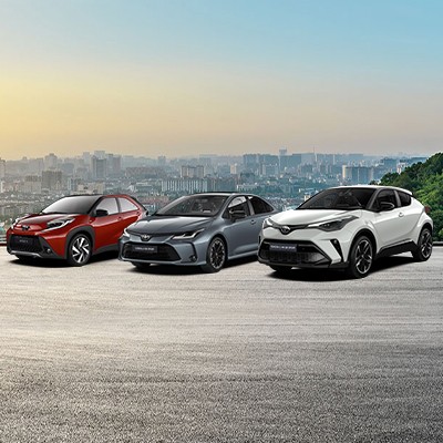 Toyota Aygo X, C-HR, Corolla Sedan